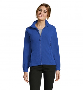 Logo trade promotional gift photo of: NORTH WOMEN ZIPPED FLEECE