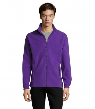 Logo trade promotional items image of: NORTH Zipped Fleece Jacket