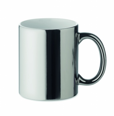 Logotrade advertising products photo of: Ceramic mug metallic 300 ml