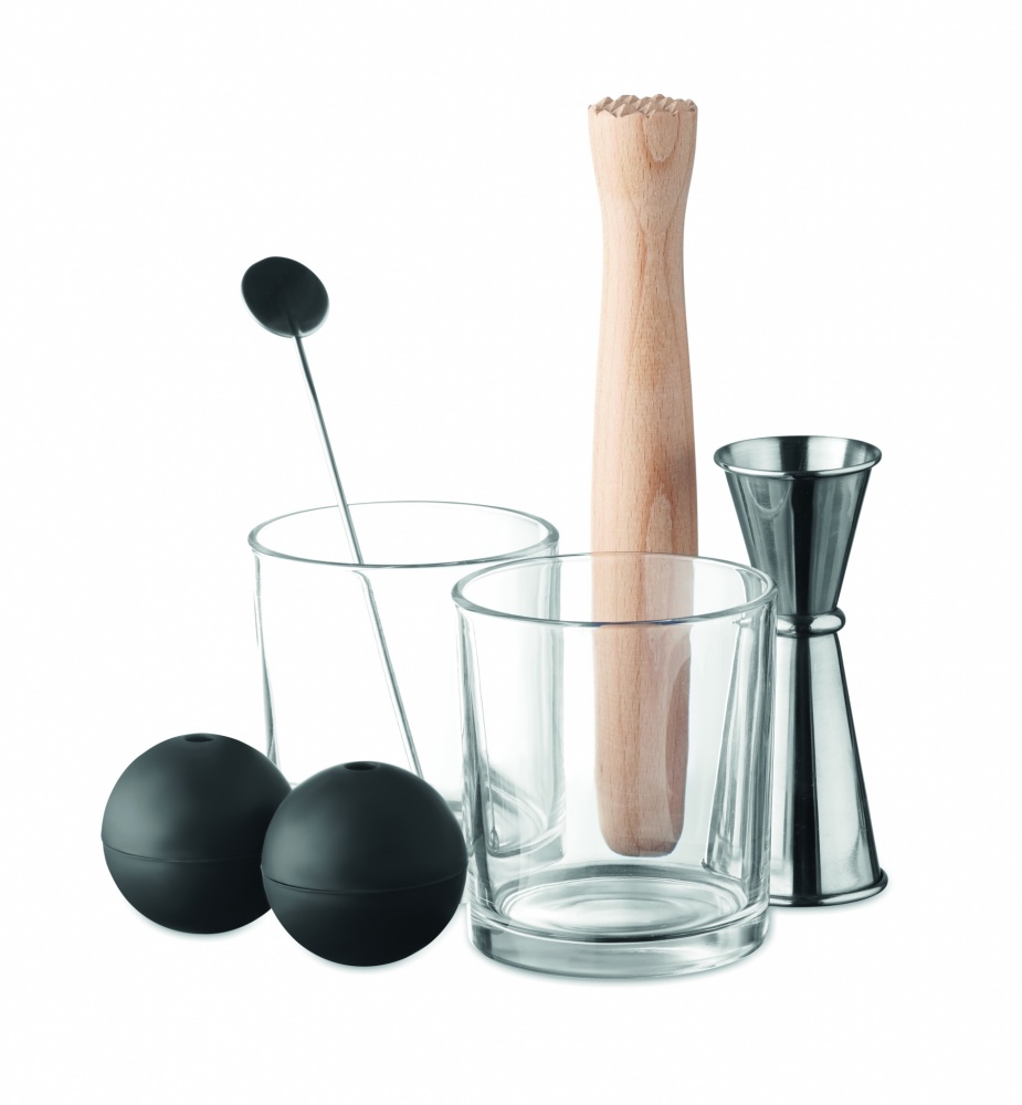 Logotrade promotional giveaway picture of: Set of 7 pieces cocktail set