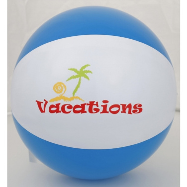 Logo trade promotional products image of: Bicolour beach ball KEY WEST