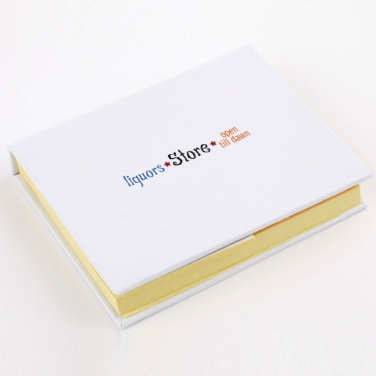 Logo trade promotional gifts image of: Adhesive notepad PALMA