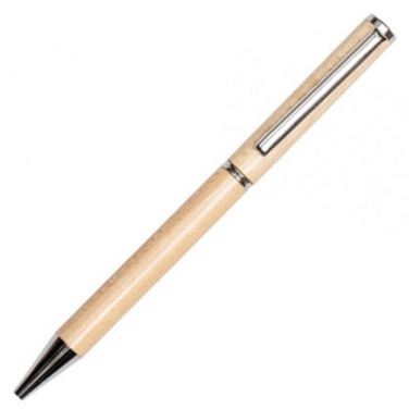 Logotrade promotional merchandise picture of: Wooden ballpen HEYWOOD