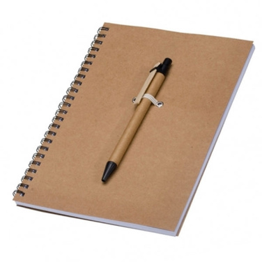 Logotrade promotional items photo of: A5 ECO Notepad KENTWOOD