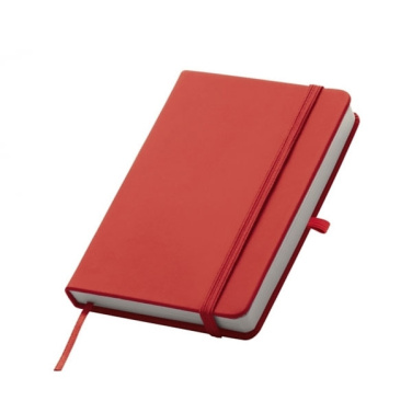 Logo trade promotional products image of: A6 note book LUBECK