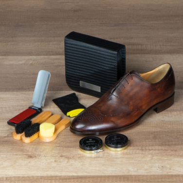 Logotrade promotional item picture of: Shoe polish set CANNES