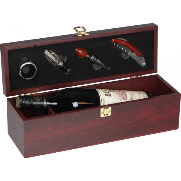 Logotrade promotional giveaway image of: Wine box JESOLO