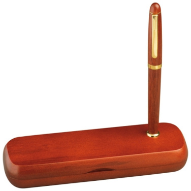 Logo trade promotional gifts picture of: Rosewood writing set OXFORD