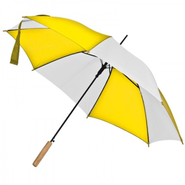 Logo trade advertising product photo of: Automatic walking-stick umbrella AIX-EN-PROVENCE