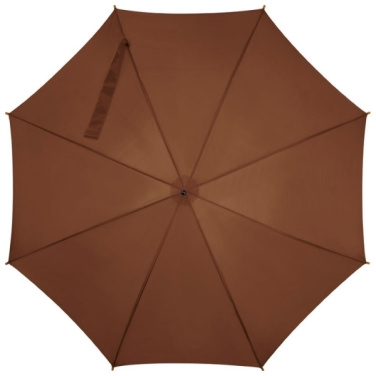 Logo trade promotional gifts image of: Wooden automatic umbrella NANCY