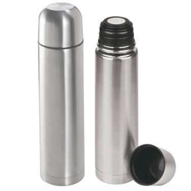 Logotrade promotional product picture of: Stainless steel isolating flask VIRGINIA BEACH 100 ml