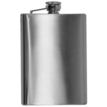 Logotrade promotional giveaway picture of: Stainless steel hip flask KANSAS CITY 237 ml