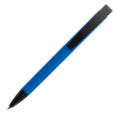 Logotrade promotional giveaways photo of: Metal ballpen soft touch BRESCIA