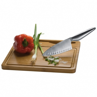 Logo trade advertising products image of: Cutting board with knife MANTOVA