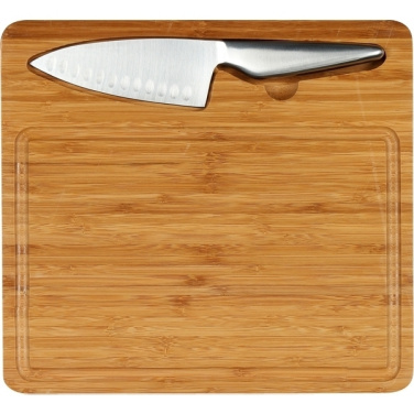 Logotrade promotional gifts photo of: Cutting board with knife MANTOVA