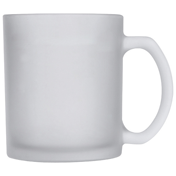 Logo trade promotional item photo of: Glass coffee mug GENEVA 300 ml