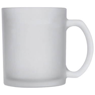 Logotrade advertising product image of: Glass coffee mug GENEVA 300 ml