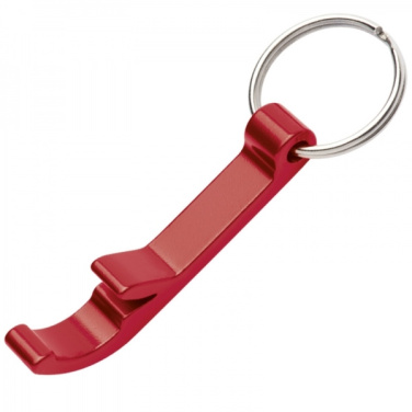 Logo trade promotional merchandise photo of: Keyring - bottle opener WORCESTER