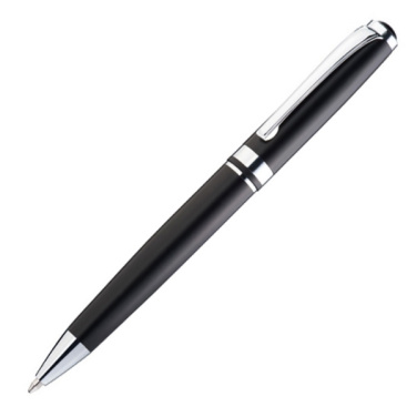 Logo trade promotional gifts picture of: Metal ballpen CLAYTON