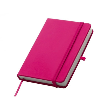 Logotrade promotional item picture of: A6 note book LUBECK