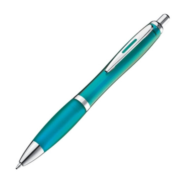 Logo trade promotional merchandise image of: Plastic ballpen MOSCOW