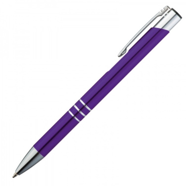 Logotrade promotional merchandise image of: Metal ballpen ASCOT