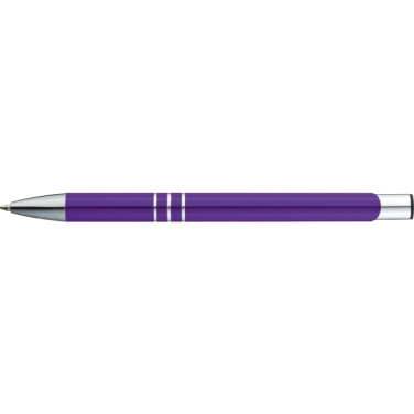 Logotrade promotional giveaway image of: Metal ballpen ASCOT