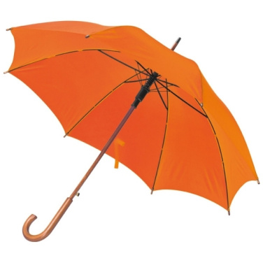 Logotrade advertising product image of: Wooden automatic umbrella NANCY