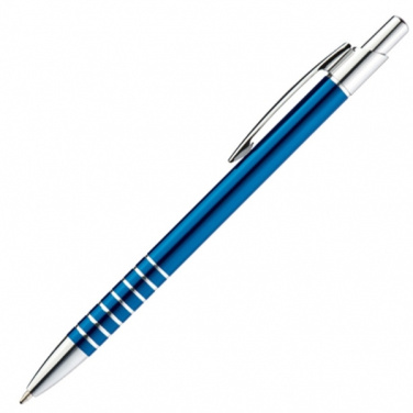 Logo trade promotional merchandise image of: Metal ballpen ITABELA