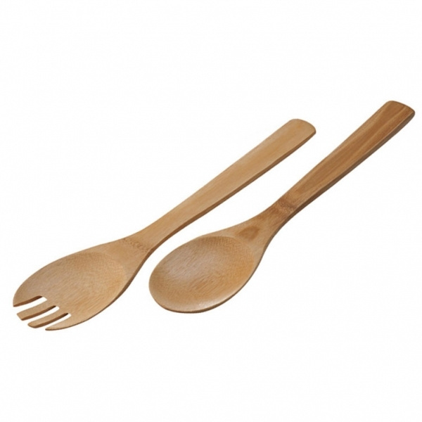 Logotrade business gift image of: Bamboo salad servers CAPUA