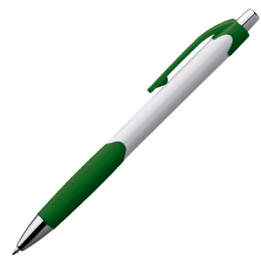 Logo trade promotional merchandise image of: Plastic ballpen MAO