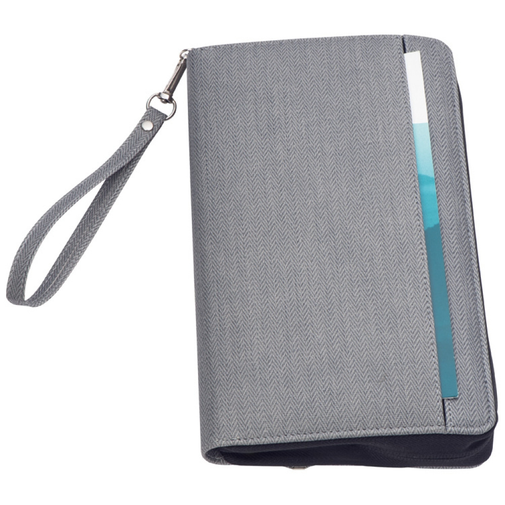 Logo trade promotional items image of: Travel folder with power bank Almera