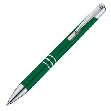 Logo trade promotional items image of: Metal ballpen ASCOT