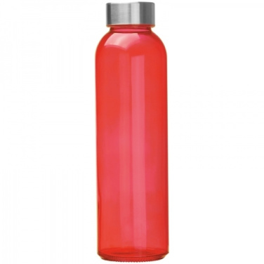 Logo trade corporate gifts image of: Glass bottle INDIANOPOLIS 550 ml