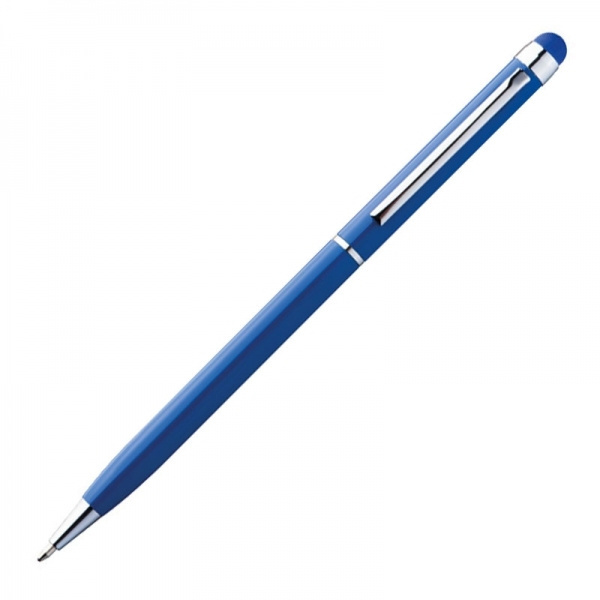 Logo trade promotional products image of: Metal ballpen with touch pen NEW ORLEANS