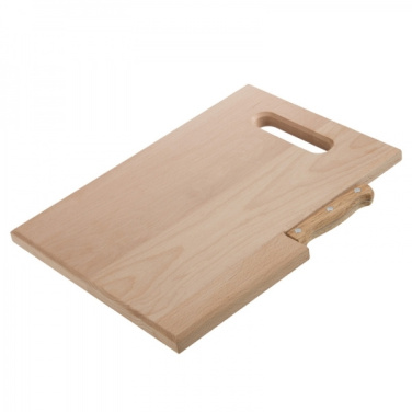 Logotrade business gift image of: Wooden board with knife LIZZANO