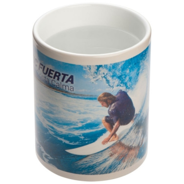 Logotrade promotional item picture of: Colour-changing sublimation mug SIRMIONE 300 ml