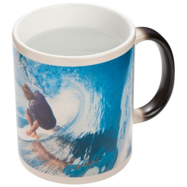 Logo trade promotional items picture of: Colour-changing sublimation mug SIRMIONE 300 ml