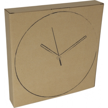 Logo trade advertising products image of: Wall clock with allover clock face VENICE