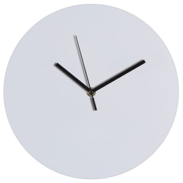 Logo trade promotional product photo of: Wall clock with allover clock face VENICE