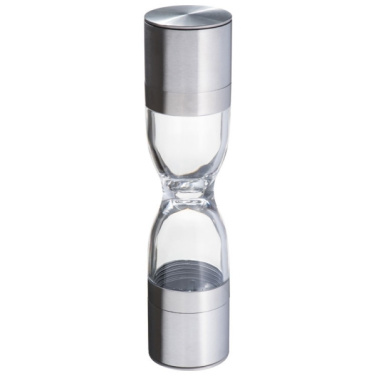 Logo trade promotional giveaways image of: Salt and pepper mill 2-in-1 ROME