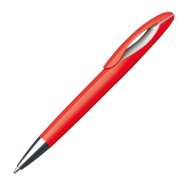 Logo trade promotional gift photo of: Plastic ballpen FAIRFIELD