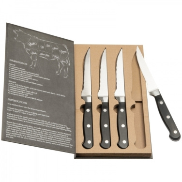 Logo trade promotional product photo of: Steak knife set LONDON