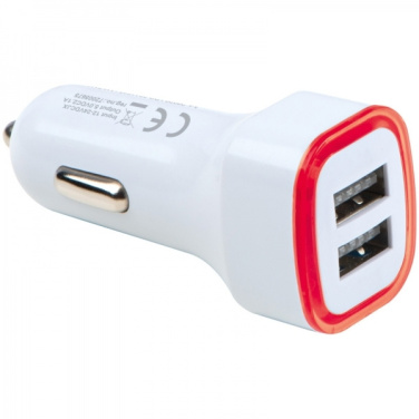 Logotrade advertising product image of: USB charging adapter KFZ FRUIT