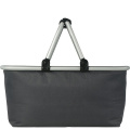 Shopping basket BADEN-BADEN, dark grey