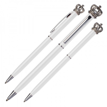 Logotrade promotional item picture of: Metal ballpen KINGS PARK