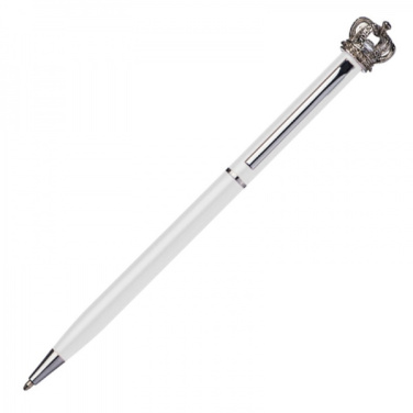 Logo trade promotional merchandise picture of: Metal ballpen KINGS PARK