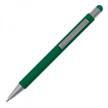 Logo trade promotional items picture of: Metal ballpen touch pen soft touch SALT LAKE CITY