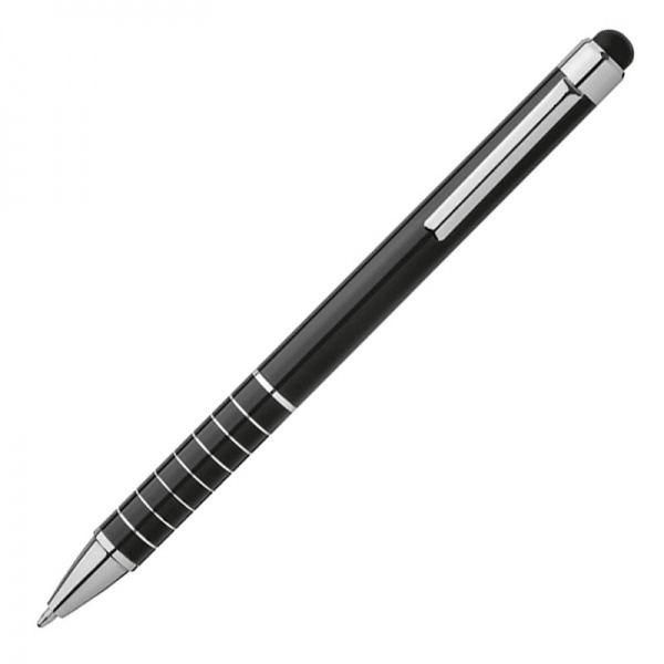 Logotrade promotional merchandise photo of: Metal ballpen with touch pen LUEBO