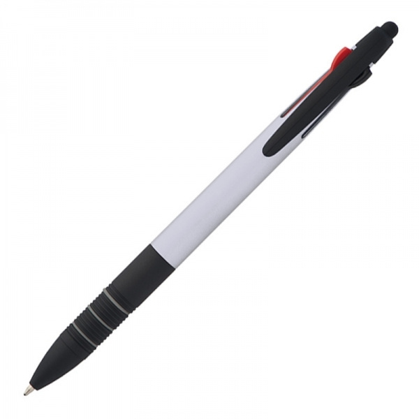 Logo trade advertising product photo of: Plastic ballpen 3in1 BOGOTA